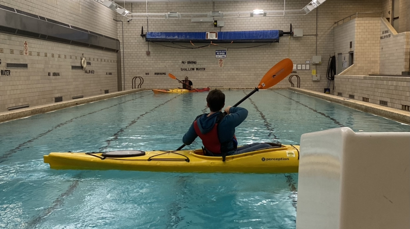 Flatwater (Pool) Kayak Rescue Training